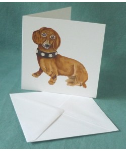 Dachshund Card Dachshund Card